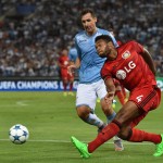 SS Lazio v Bayer Leverkusen - UEFA Champions League: Qualifying Round Play Off First Leg