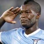 Djibril Cissé, ex centravanti della Lazio.