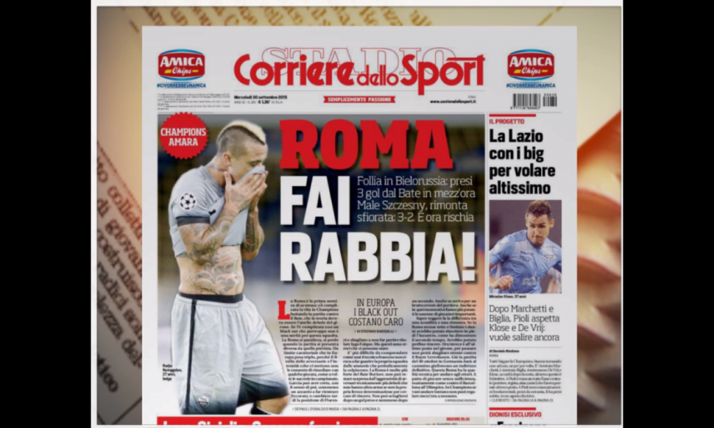 rassegna stampa video lazio