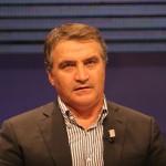 Gigi De Canio during the "Goal Show Football" TV show