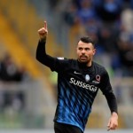 Andrea Petagna, centravanti dell'Atalanta