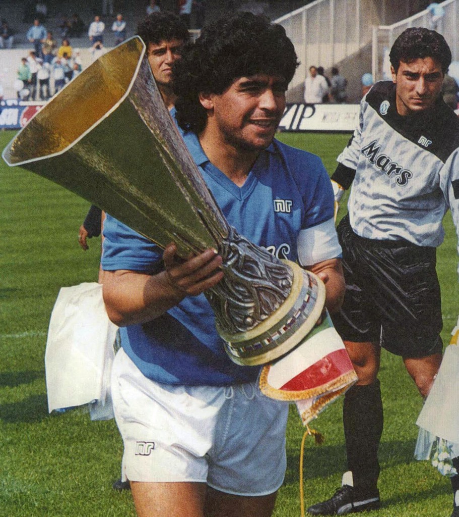 Napoli_-_Coppa_UEFA_1988-1989_-_Maradona