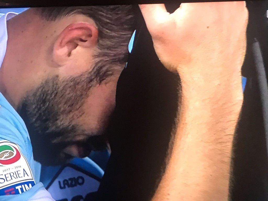 Lazio-Inter, lacrime di De Vrij
