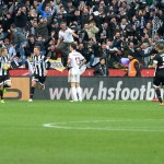 Calciomercato Lazio, Kevin Lasagna festeggia un gol contro il Milan