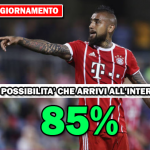 Calciomercato Inter, Vidal sempre più vicino