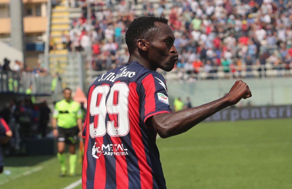 FC Crotone v US Sassuolo - Serie A Simy