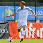 Lucas Leiva, mediano della Lazio.