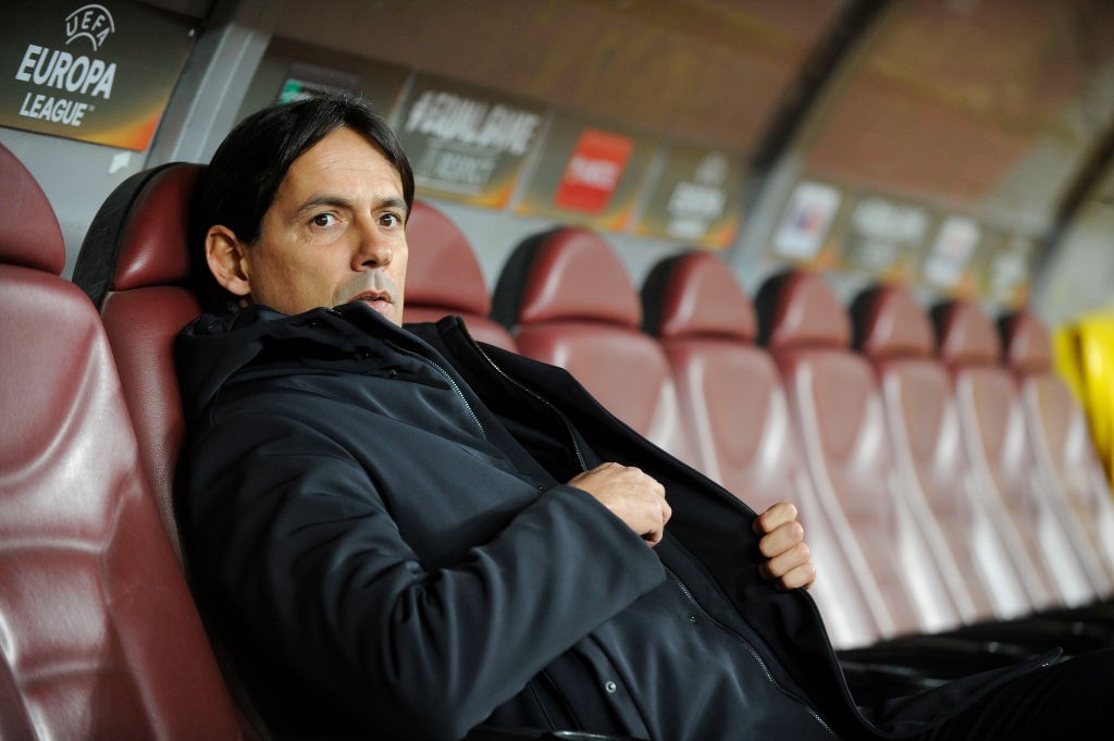 Simone Inzaghi, tecnico biancoceleste.