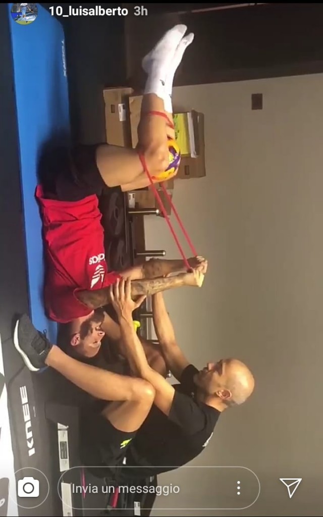 Luis Alberto palestra