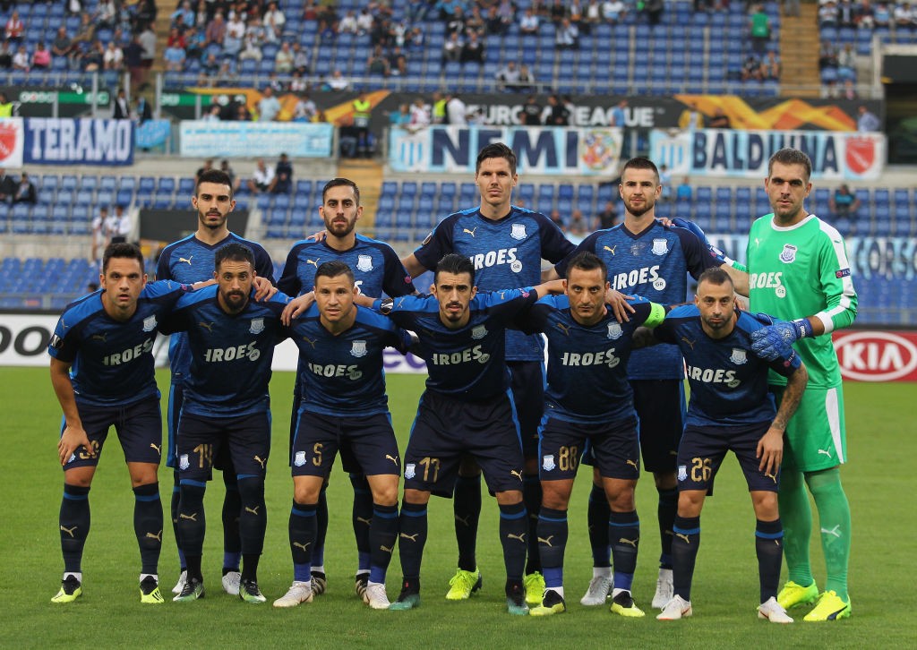 L'Apollon Limassol, prossima avversaria della Lazio in Europa League