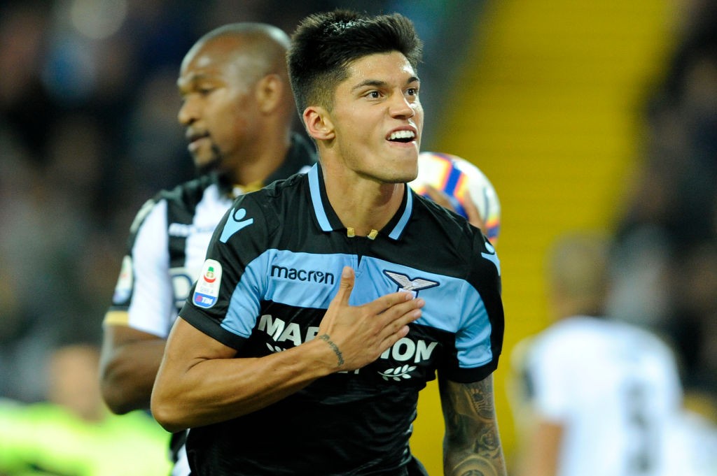 Joaquin Correa, numero 11 della Lazio.