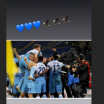 Leiva sul suo profilo Instagram