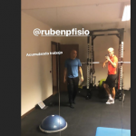 Luis Alberto si allena