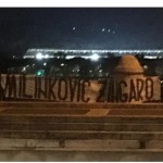 Striscione-Milinkovic