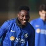 Kwadwo Asamoah si allena in nerazzurro