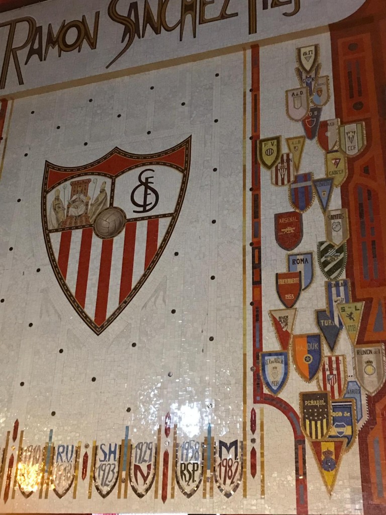 Lazio, questa la foto scattata dai nostri inviati allo stadio del Siviglia.