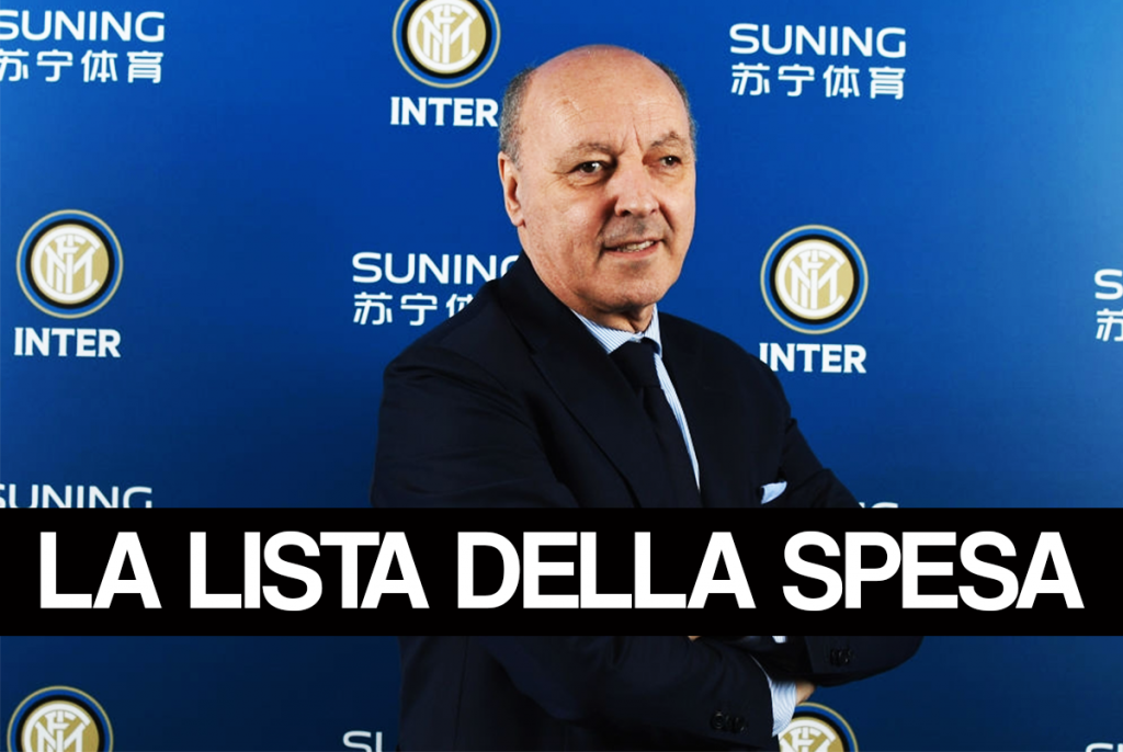 Calciomercato Inter, ecco la lista della spesa