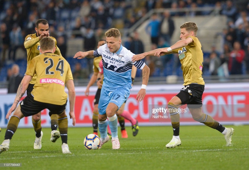 Lazio: partita contro l'Udinese