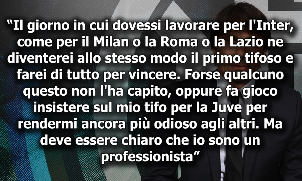 Conte e quella frase profetica