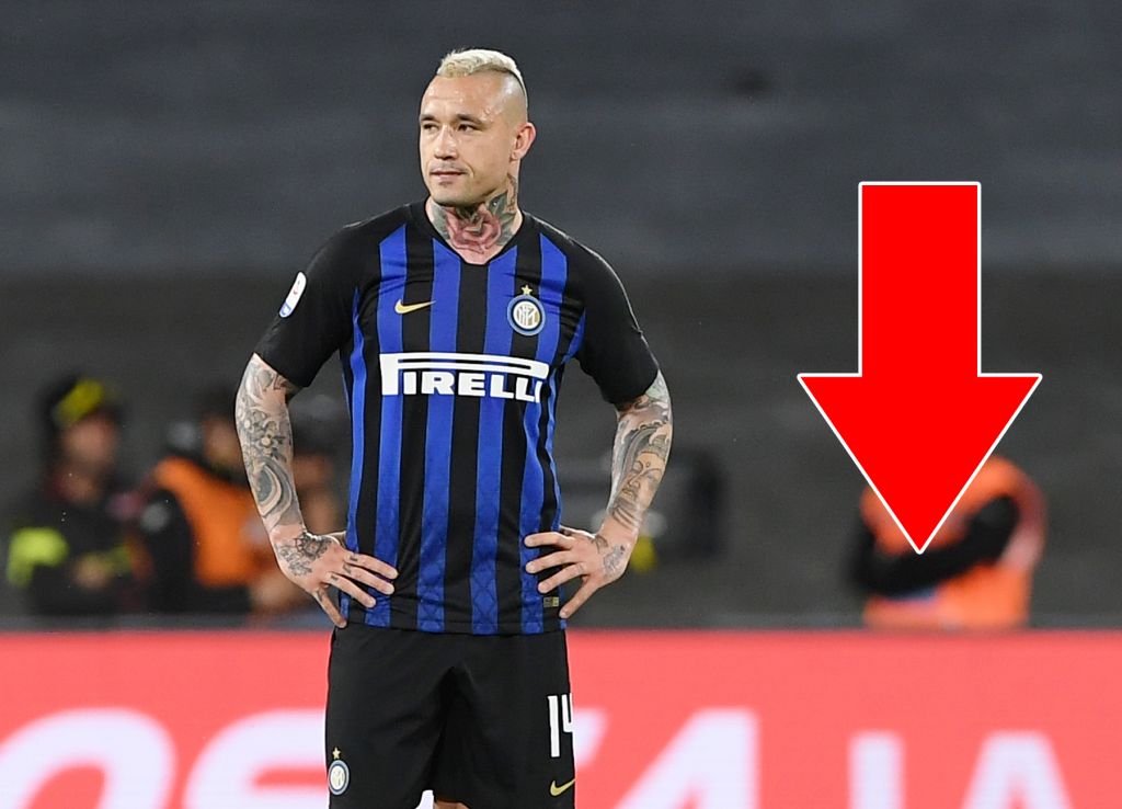 Nainggolan rischia grosso