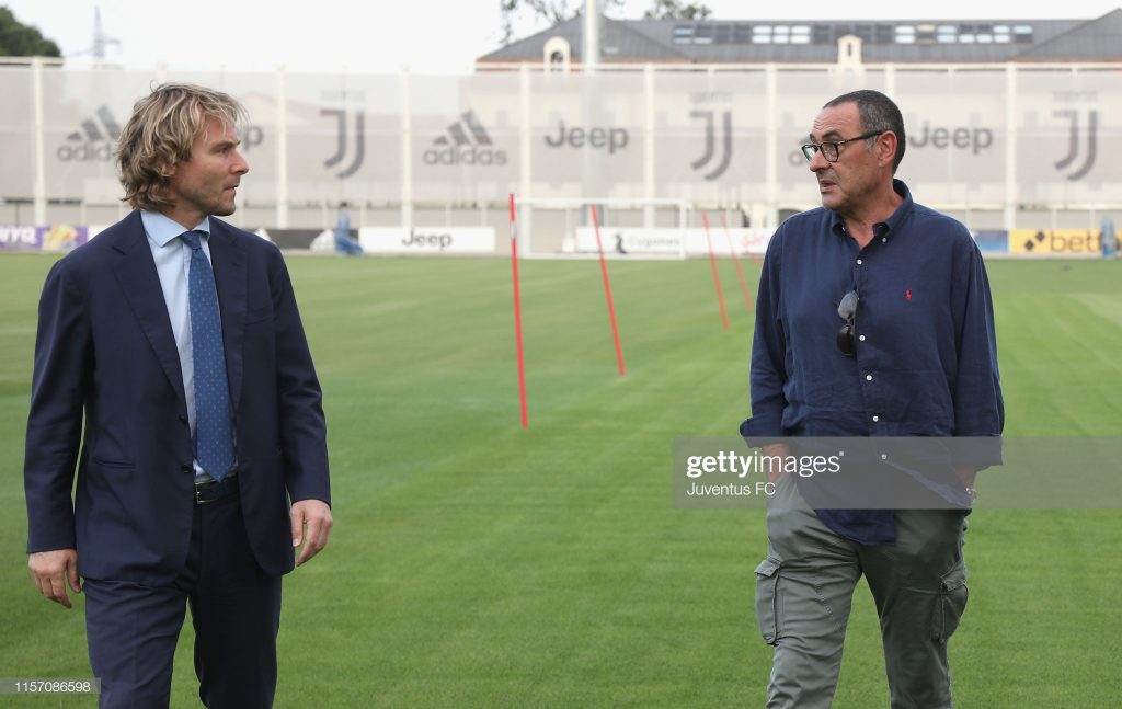 Sarri, nuovo allenatore della Juventus