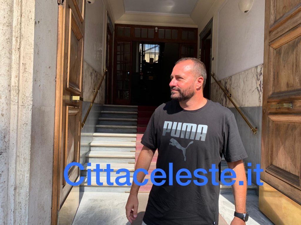 Il fisioterapista della Lazio Valerio Caroli