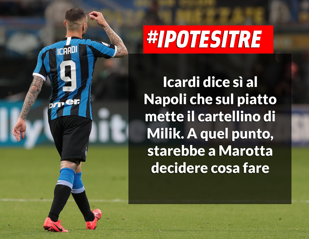 Icardi dice sì al Napoli