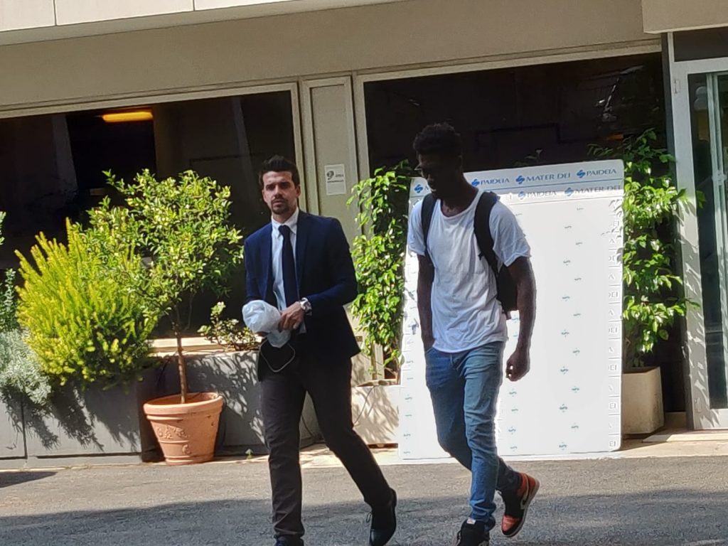 Cedric Gondo in clinica