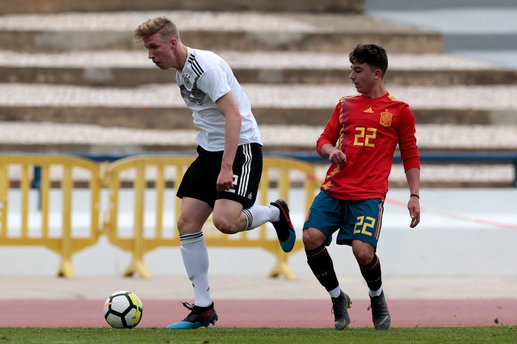 U17 Spain v U17 Germany- U17-Juniors Algarve Cup
