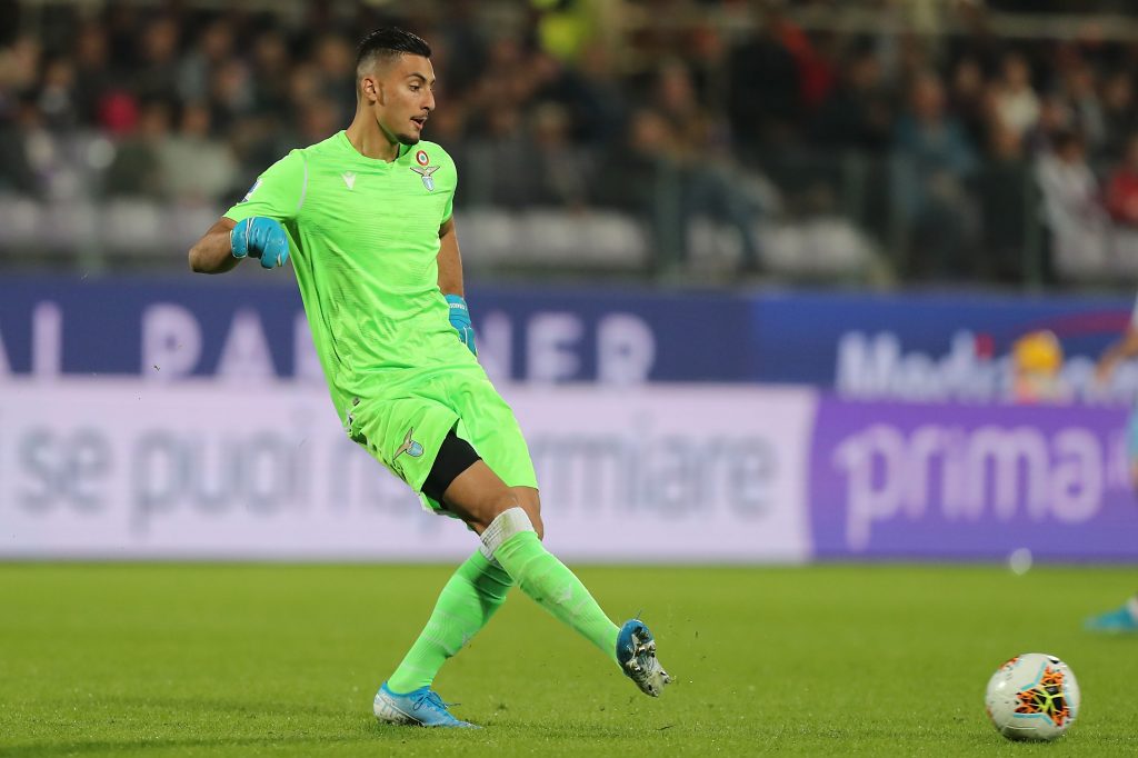 Lazio: il portiere Strakosha