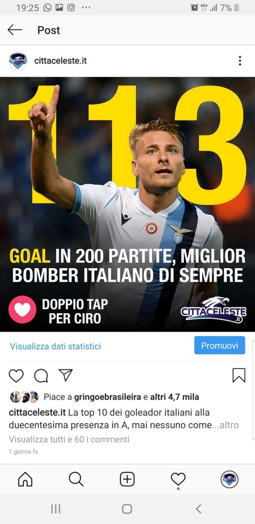 Ciro miglior bomber italiano