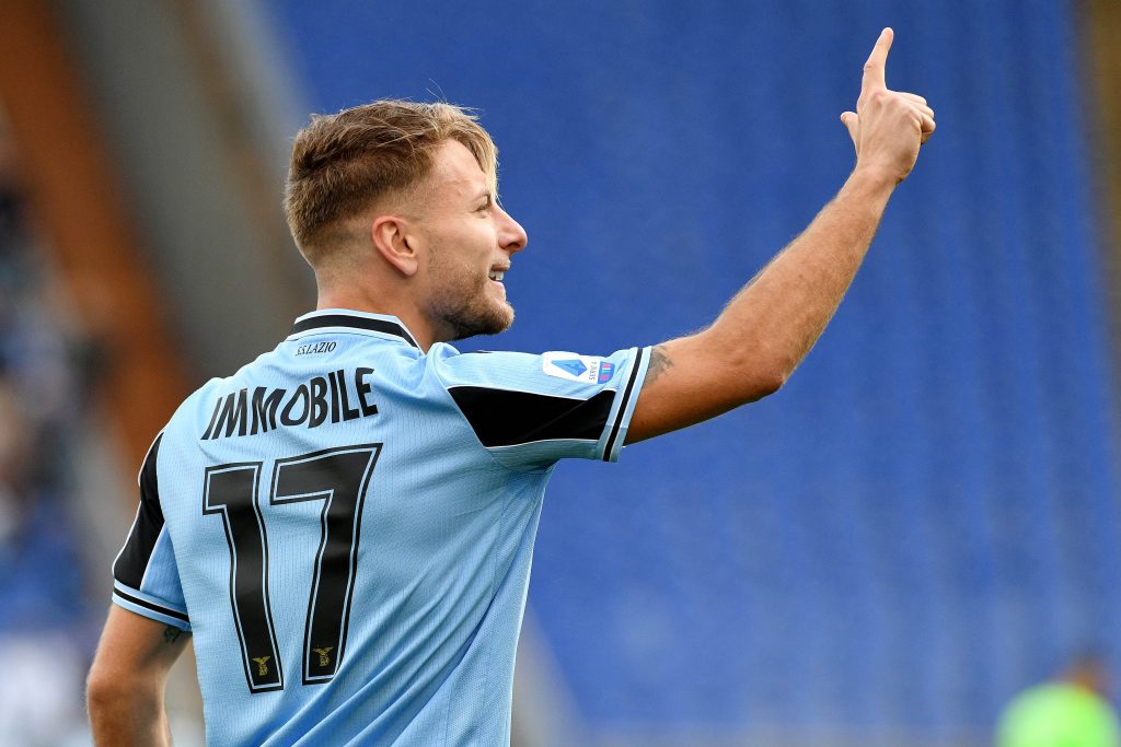 Lazio: bomber Ciro Immobile