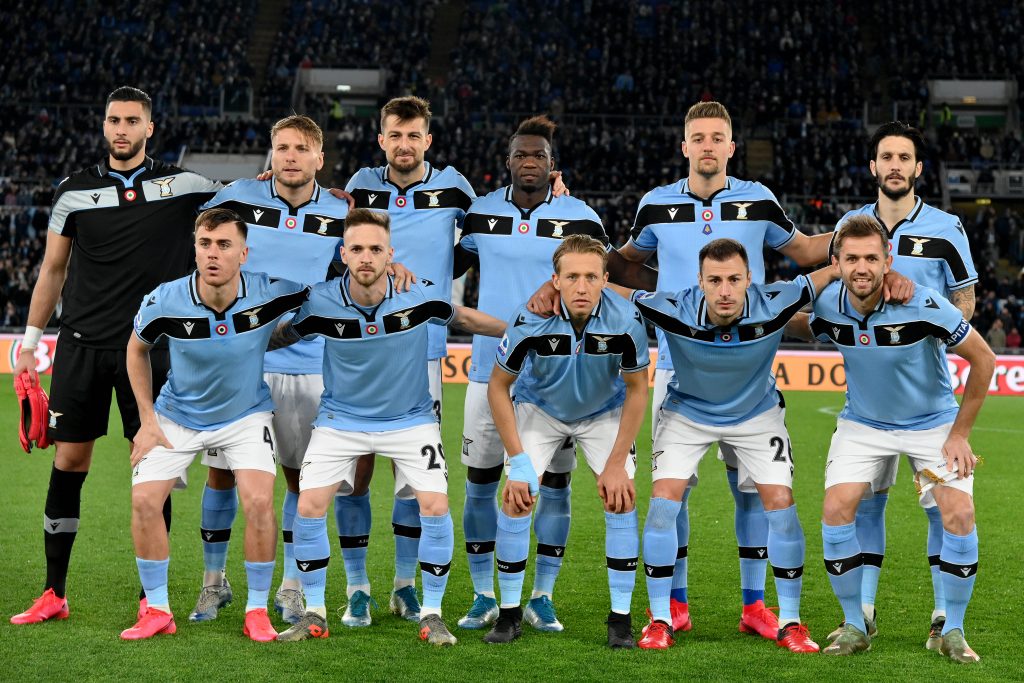 Lazio: squadra al completo