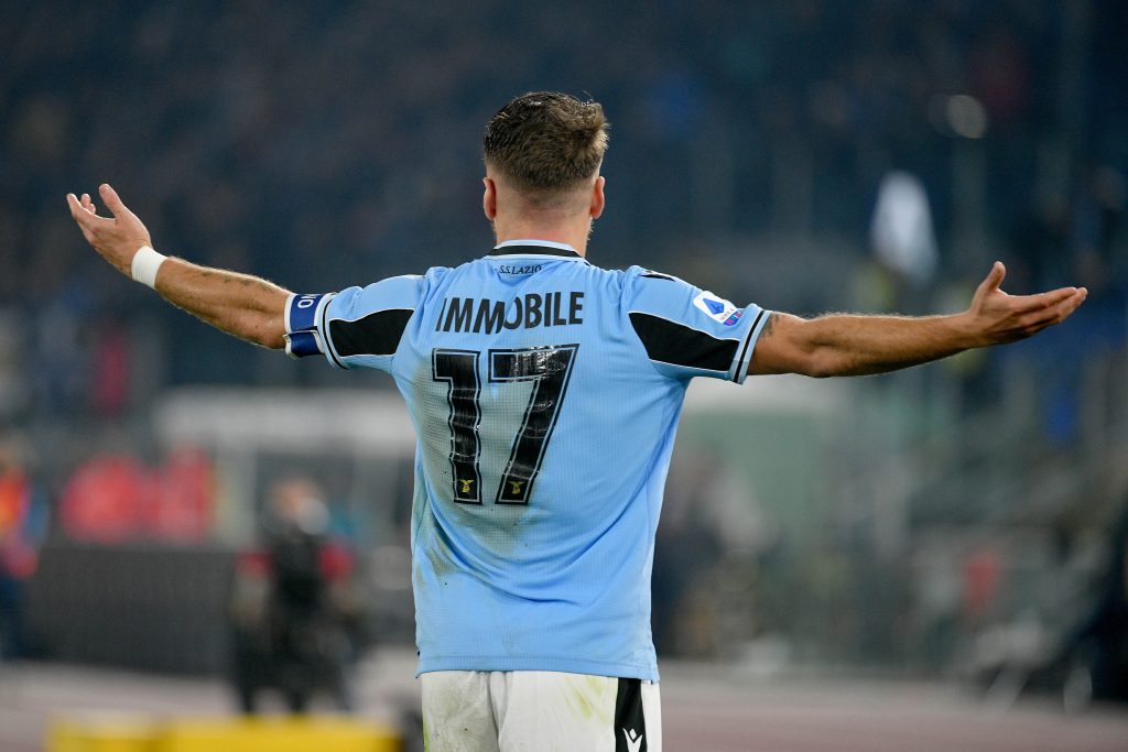 Lazio: bomber Ciro Immobile