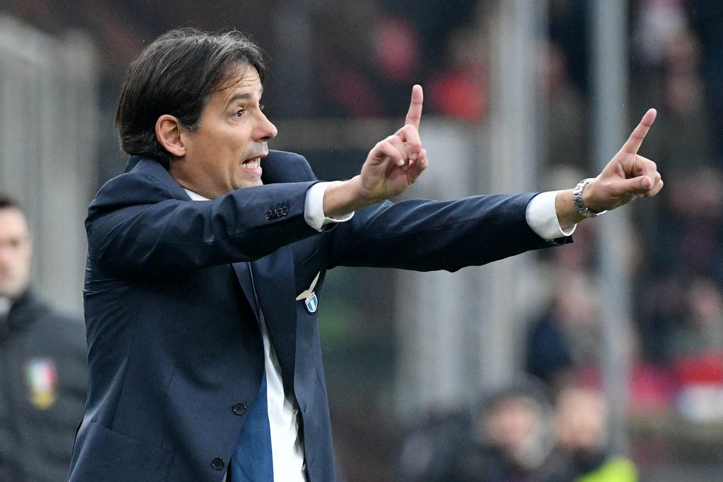 Lazio: mister Simone Inzaghi