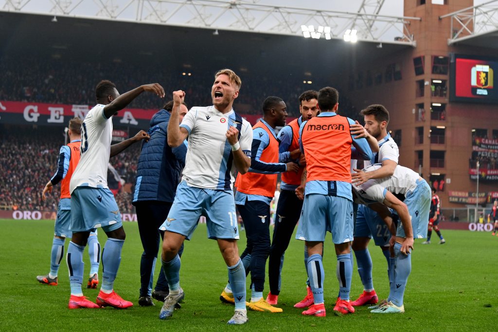 Lazio: prima in classifica