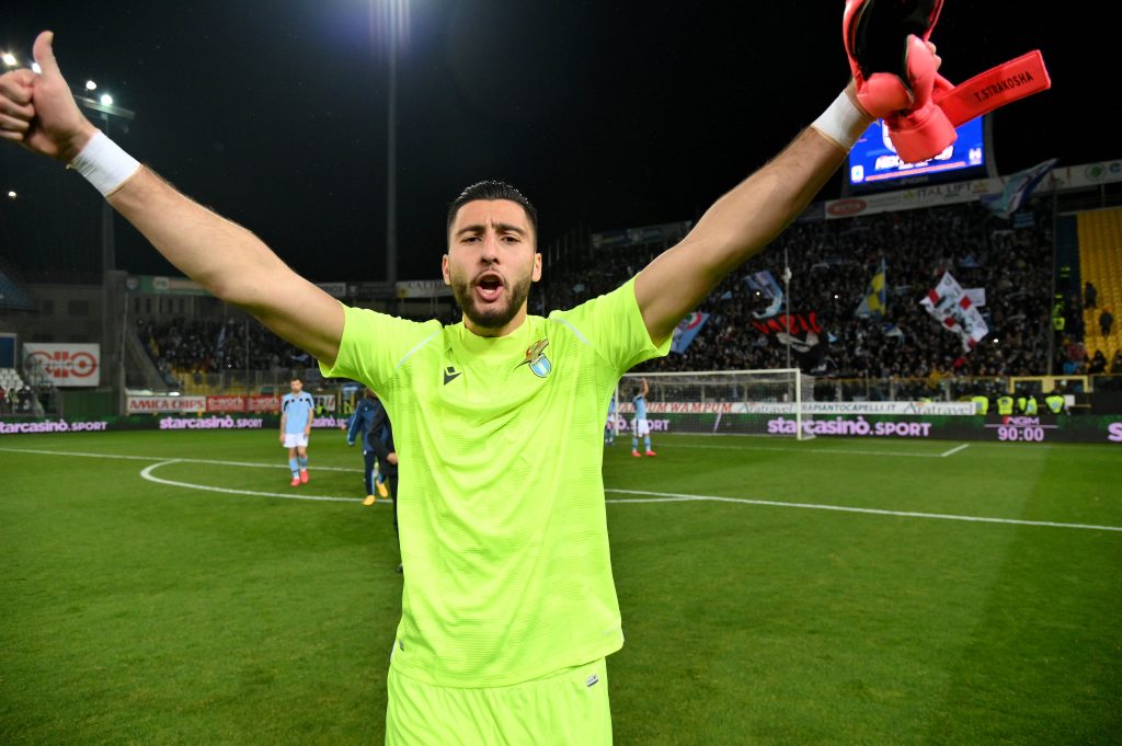 Notizie Lazio - Strakosha stakanovista della A