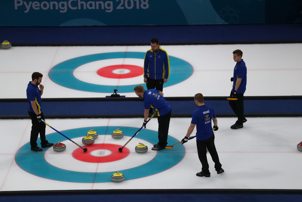 Curling - Winter Olympics Day 15