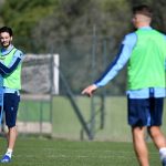 Lazio: allenamento a Formello