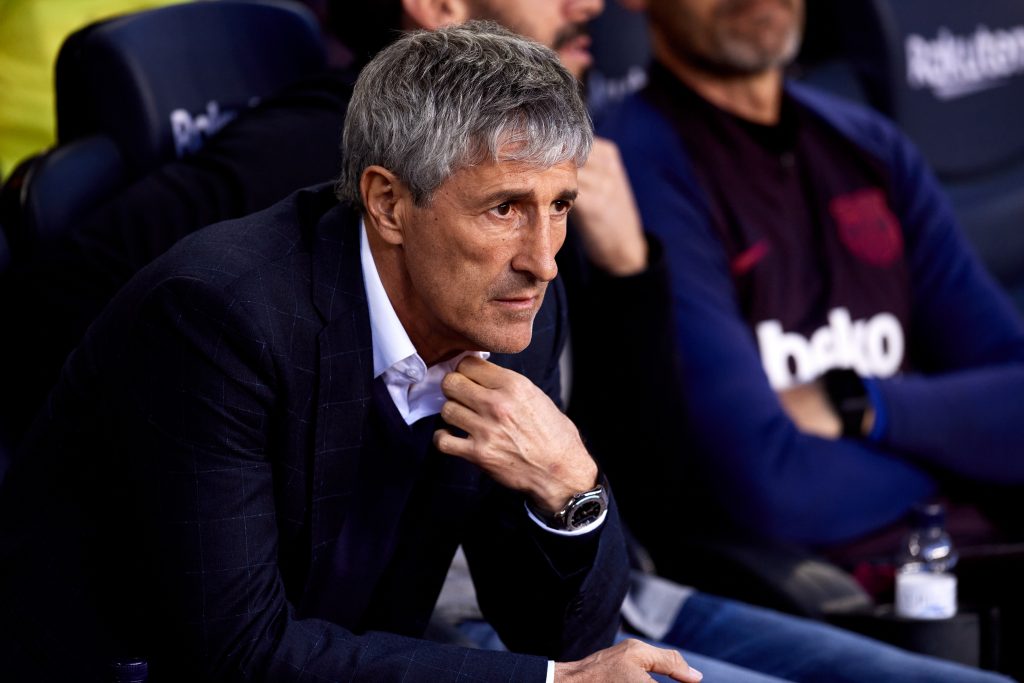 Setien tecnico del Barcellona