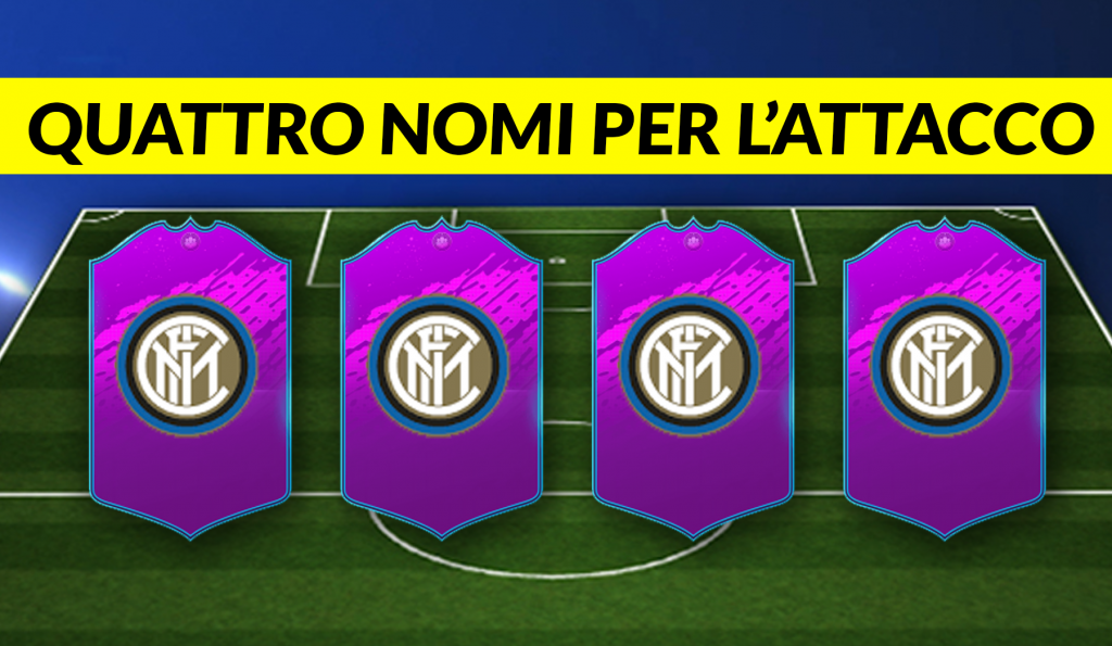 Inter News, quattro nomi per l'attacco
