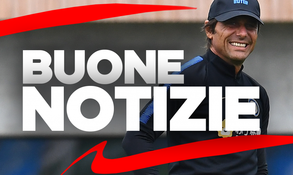 Inter News, buone notizie per Antonio Conte!