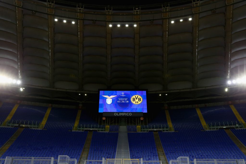 Olimpico porte chiuse