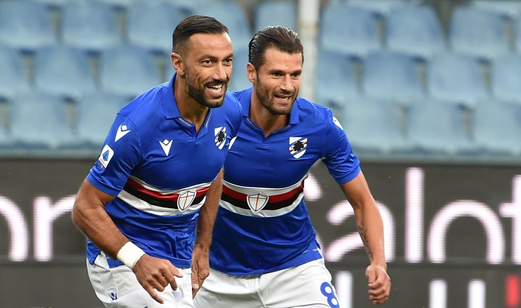 Notizie Lazio - Sampdoria, Candreva e Quagliarella