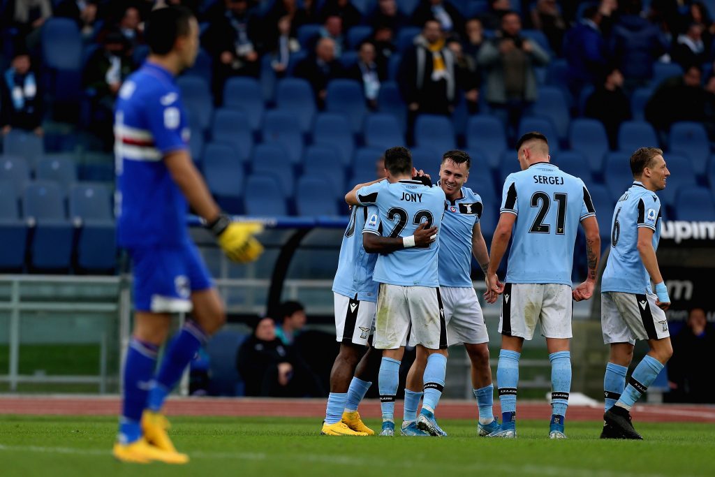 Lazio contro la Samp