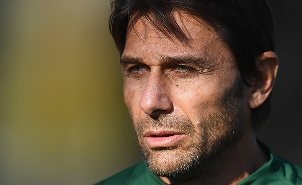 L'allenatore dell'Inter Antonio Conte
