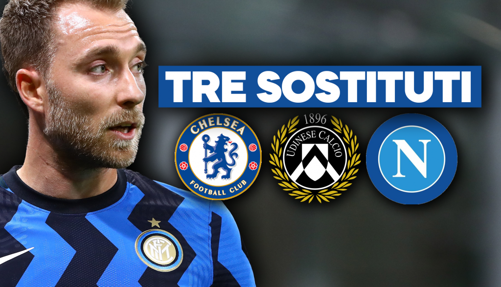 Inter News - Mercato, tre nomi per sostituire Eriksen