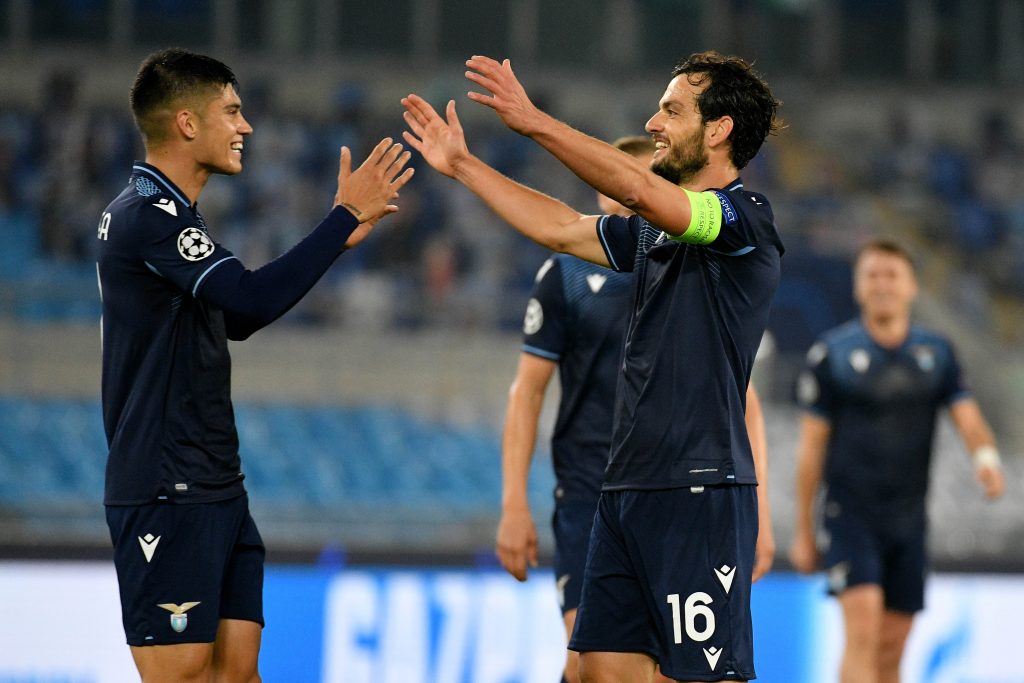 Lazio-Zenit, Correa e Parolo