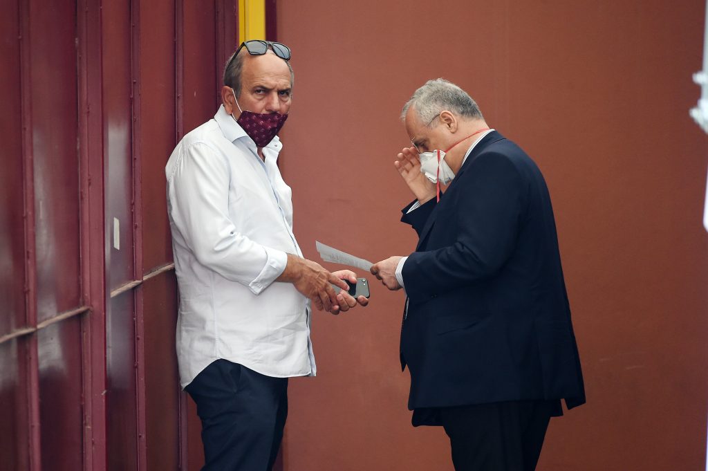 Salernitana, Lotito e Fabiani