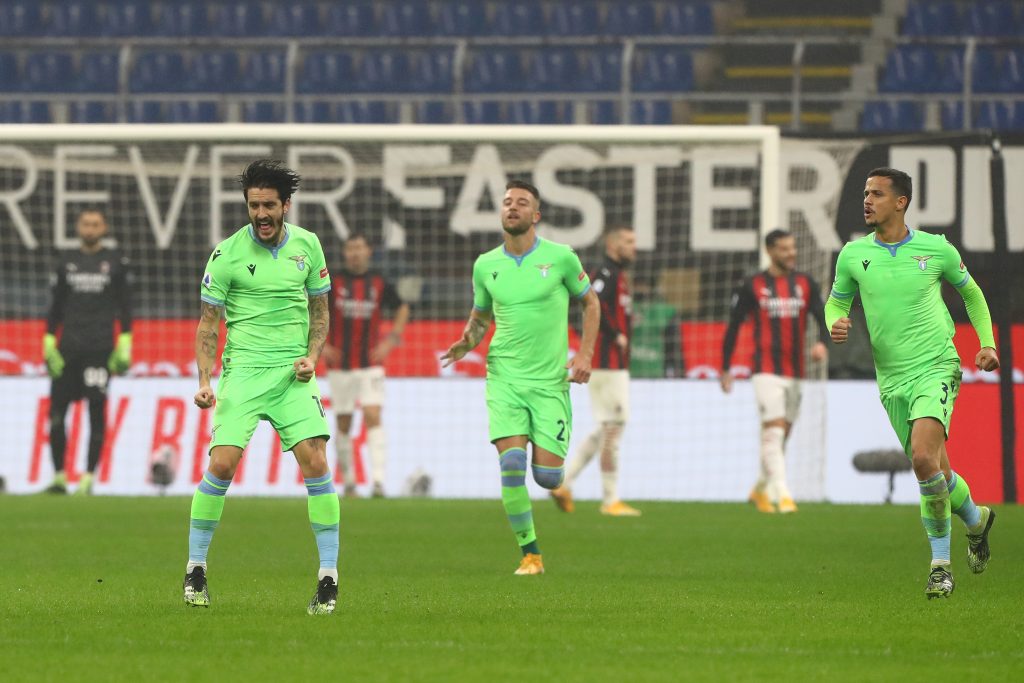 Notizie Lazio, Luis Alberto accorcia le distanze